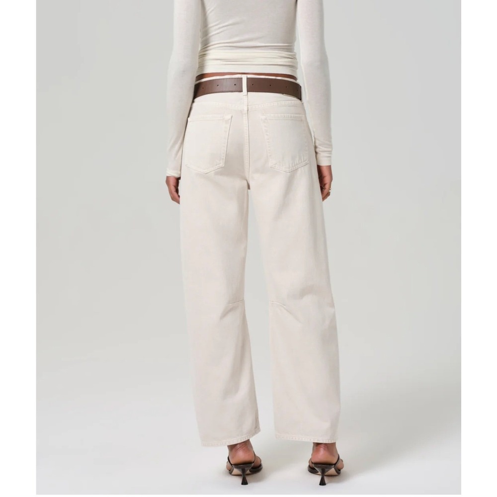Citizens of Humanity Miro Relaxed Jeans High Waist Almondette Barrel Leg Sz 30 - Picture 3 of 15